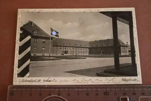 tolle alte Karte - Stabsgebäude - Kaserne Bremen Grohn 1940