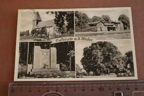 tolle alte Karte - Ansichten - Eystrup a.d. Weser 1941