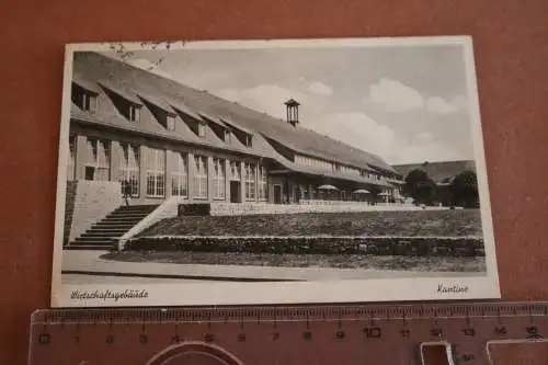tolle alte Karte - Bremen, Kaserne, Wirtschaftsgebäude, Kantine 1940