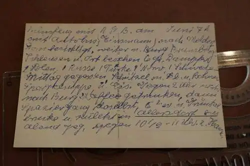 tolle alte Karte - Luftkurort Burg Dithmarschen  60-70er Jahre ??