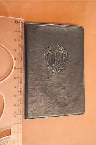 altes Mitgliedsbuch Deutscher Turn- und Sportbund  1963