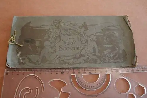 sehr altes Souvenirheft mit sechs  Fotos - Scarborough 1880 -1910 ???  England 
