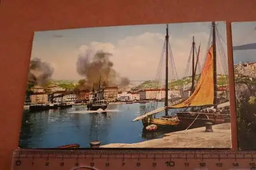 zwei tolle alte Karten - Fiume - Kroatien  1900-1920 