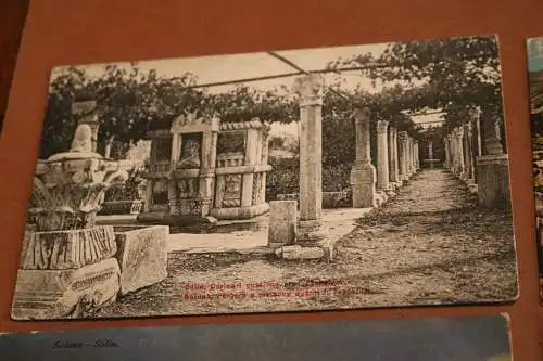 vier tolle alte Karten - Solin - Salona - Kroatien 1910-20