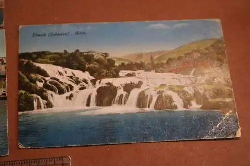 sieben  tolle alte Karten - Sibenik Sebenico - Kroatien 1910-20