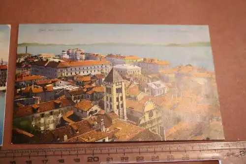 zwei tolle alte Karten - Zara Zadar  - Kroatien  1900-1920 