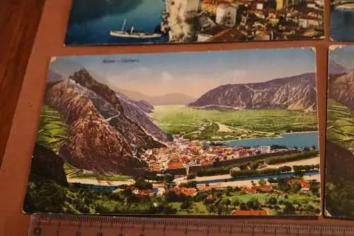 vier tolle alte Karten - Kotor Cattaro  Montenegro   1900-1920 