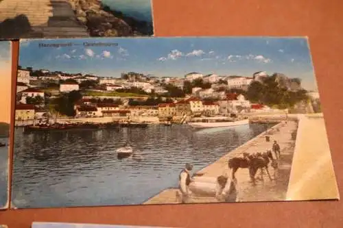 fünf  tolle alte Karten - Castelnuovo - Montenegro  1910-20