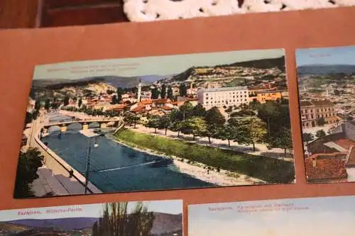 acht  tolle alte Karten - Sarajevo  - Bosnien und Herzegowina  1910-20