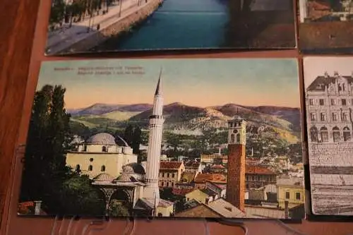 acht  tolle alte Karten - Sarajevo  - Bosnien und Herzegowina  1910-20