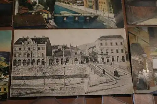 acht  tolle alte Karten - Sarajevo  - Bosnien und Herzegowina  1910-20