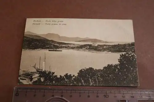 tolle alte Karte - Korčula  Kroatien  - 1914-1918 (2)