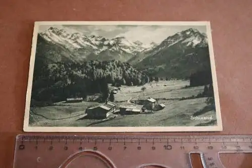 tolle alte Karte - Schwand - Allgäu 1922