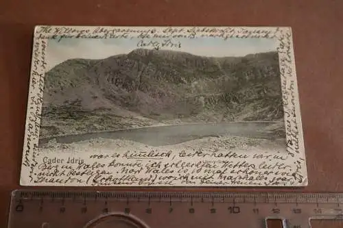 tolle alte Karte - Cader Idris  1903