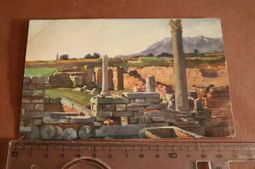 tolle alte Karte - Österreichische Adria Ausstellung Wien 1913