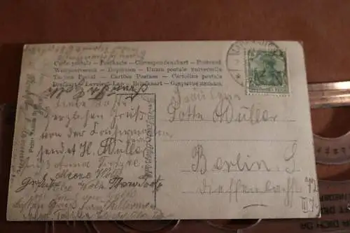 tolle alte Fotokarte - Lohengrin 1908