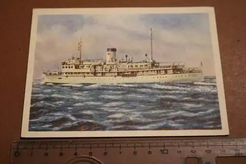 tolle alte Karte - S.S. Partizanke - Rotes Kreuz Dampfschiff 