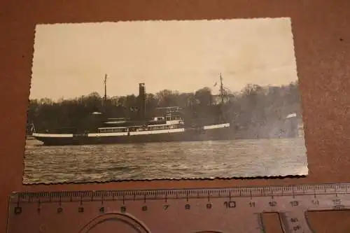 tolles altes Foto  - Frachtdampfer ??? Alster - 1927