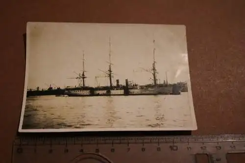 tolles altes Foto  Dreimaster Segelschulschiff Argentinen - Präsident Sarmiento 