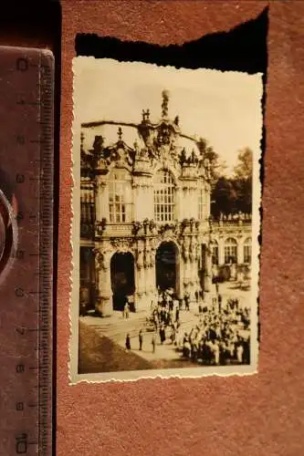 tolles altes Foto Kleinbildserie ??? Dresden Zwinger - 30-40er Jahre