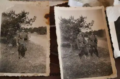 28 alte Fotos eines Soldaten 