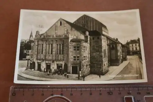 tolle alte Karte Osnabrück Stadttheater  1932