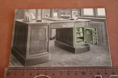 tolle alte Karte Werbekarte - Peltz Möbeltresor  1924