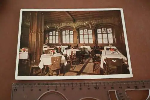 tolle alte Karte  Innenansicht Kaiserstuben - Hotel Deutscher Kaiser  München 