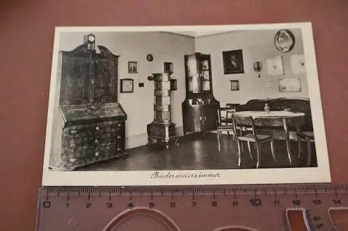 tolle alte Karte  Oberharzer Museum - Biedermeierzimmer 