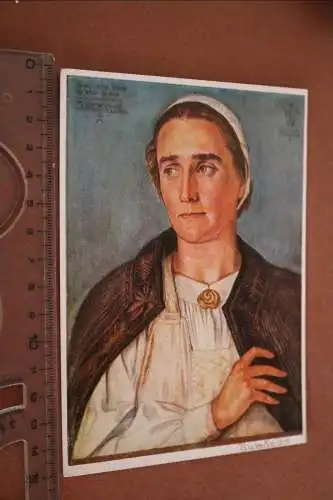  tolle alte Künstlerkarte - Willrich  Führerin d deutschen Frauen i Rumänien