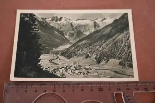 tolle alte Karte  Mallnitz gegen die Hohen Tauern 30-40er Jahre 