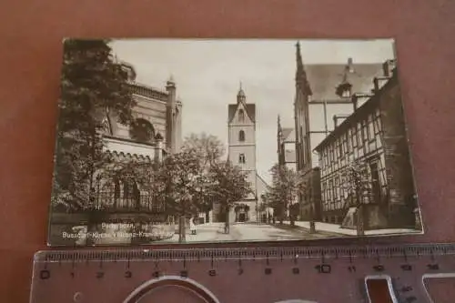 tolle alte Karte Paderborn Bussdorf-Kirche  Vincenz-Krankenhaus 1910-20