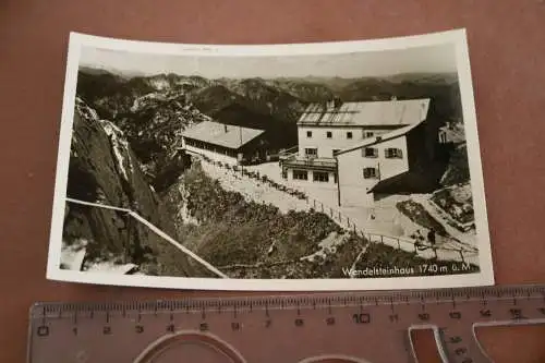 tolle alte Karte  Wendelsteinhaus 1740m