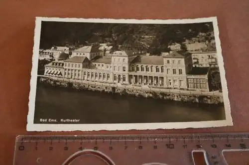 tolle alte Karte Bad Ems - Kurtheater 1929