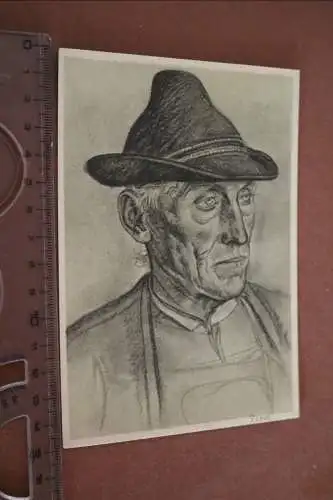  tolle alte Künstlerkarte - Willrich   Tiorler Bauer 