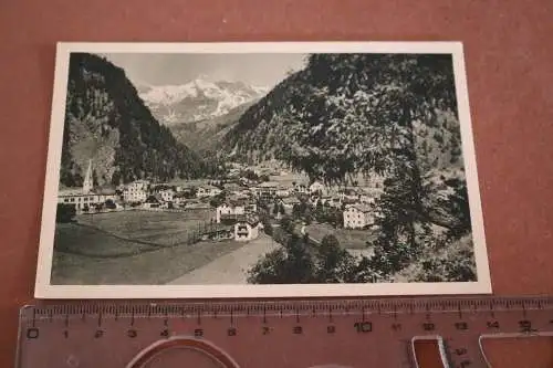 tolle alte Karte  Mallnitz gegen die Geiselspitze 30-40er Jahre 