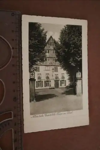 tolle alte Karte Altdeutsche Gaststätte Topp zu Soest 