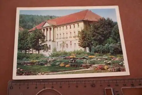 tolle alte Karte  Bad Eilsen Kurmittelhaus mit Steingarten 