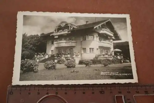 tolle alte Karte Bad Wiessee  Kurheim Altenpark 30-40er Jahre 
