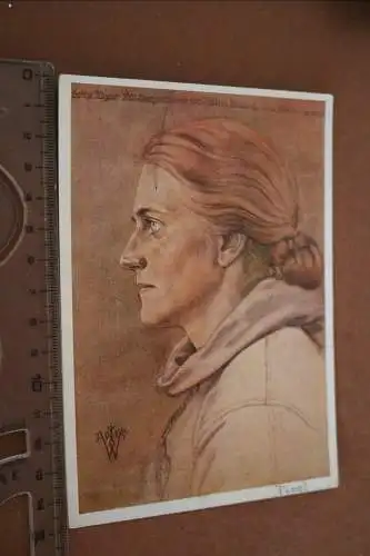  tolle alte Künstlerkarte - Willrich   Tiroler Mädelführerin