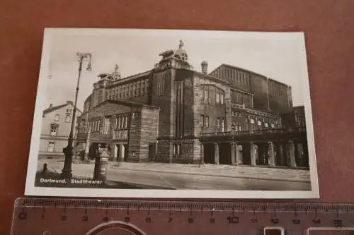 tolle alte Karte Dortmund Stadttheater  1931