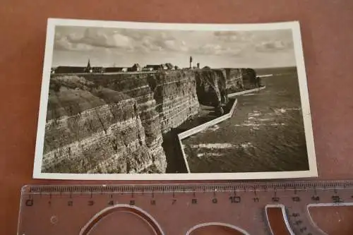 tolle alte Karte Helgoland Westküste 1930