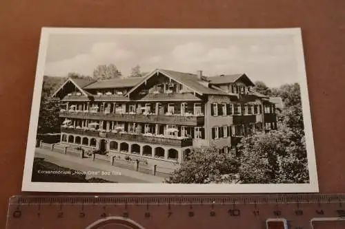 tolle alte Karte Bad Tölz Kursanatorium Haus Otto30-40er Jahre ?