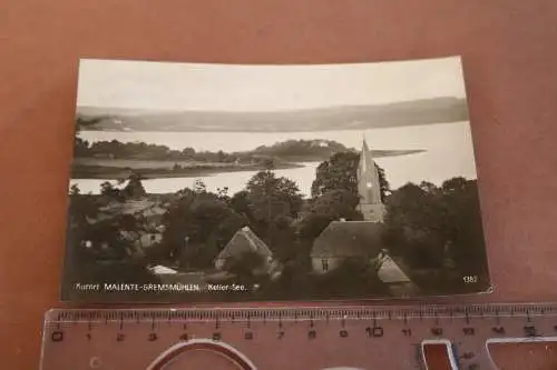 tolle alte Karte Malente Gremsmühlen Kellersee 1930