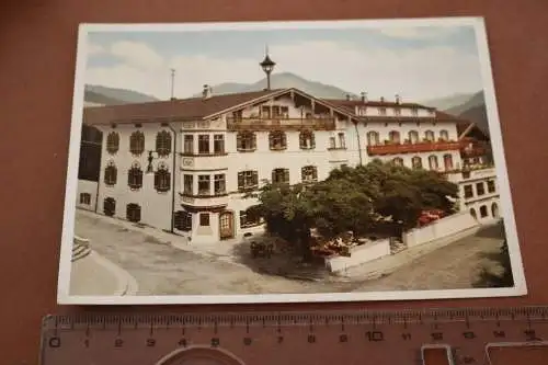 tolle alte Karte  Gasthof und Pension Unterwirt - Reit im Winkel 
