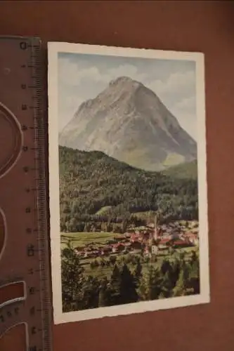 tolle alte Karte Seefeld i. T. mit Hohe Munde