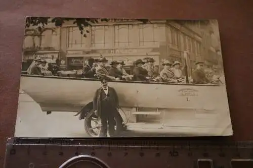 tolles altes Foto - Oldtimer Hansa Rundfahrt - Hamburg ?? F. Jasper - Jungfernst