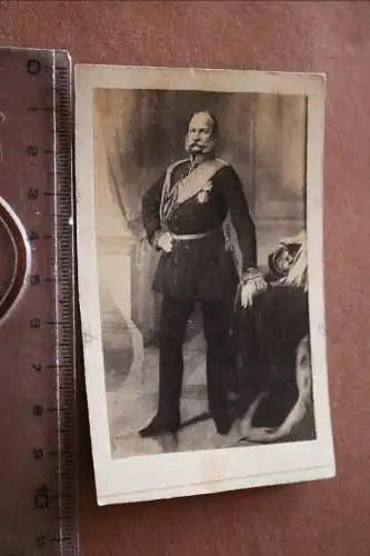 tolles altes Foto - Kaiser Wilhelm I. 