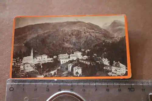 tolles altes CDV Foto - Kauffoto ?  Ansicht Bad  Gastein 
