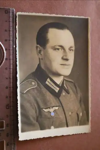 tolles altes Foto - Portrait eines Soldaten 